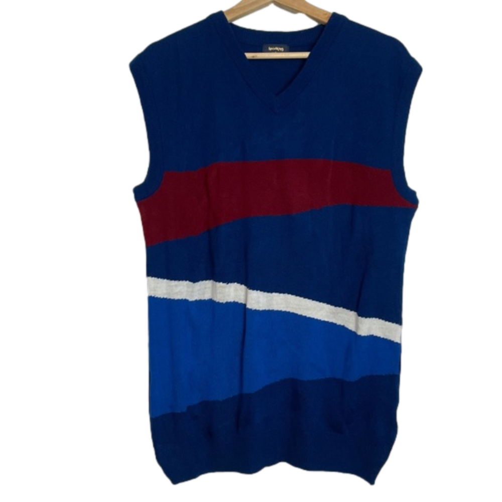SPORTKING Sweater Vest Preppy Retro Academia